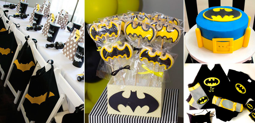 Festa do Batman- 50 inspirações para festa infantil