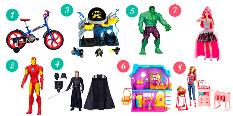 Presentes de Natal: 20 ideias para surpreender seus filhos