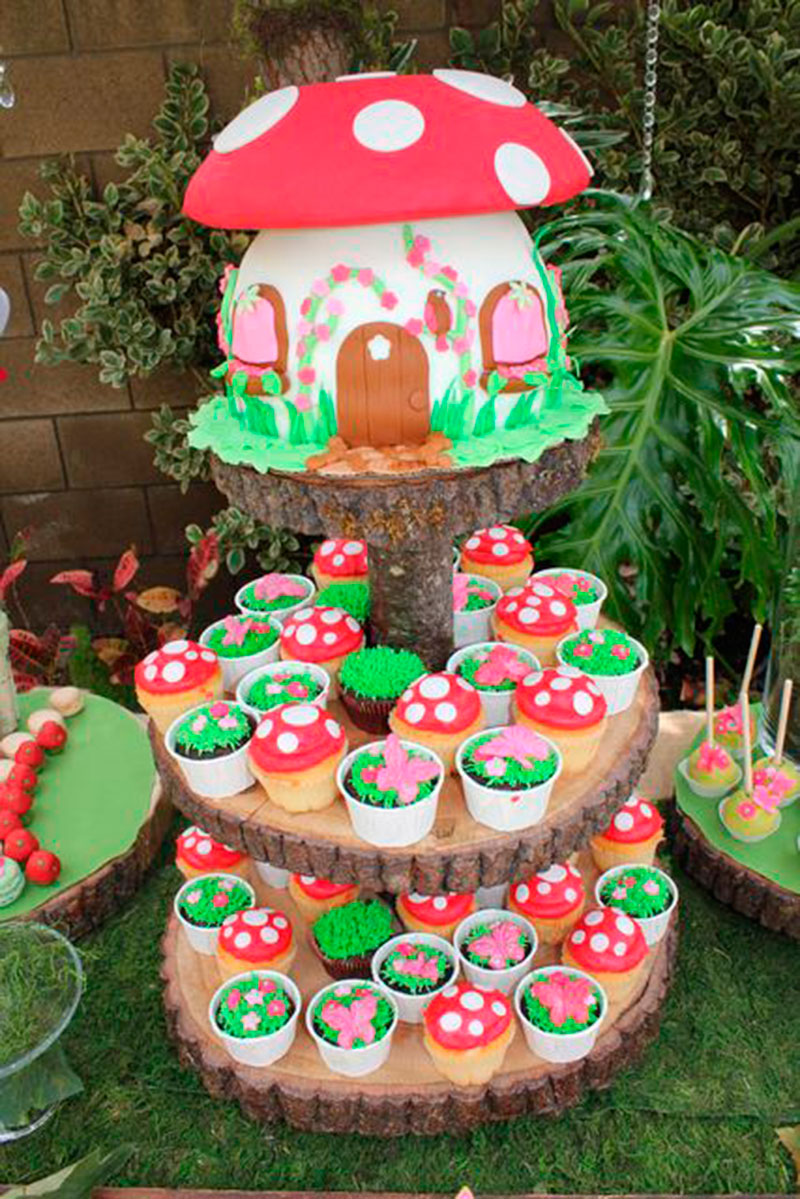 cupcake colorido
