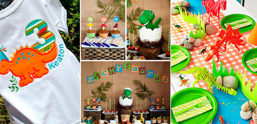  Festa Dinossauro: 41 ideias para festa do seu filho