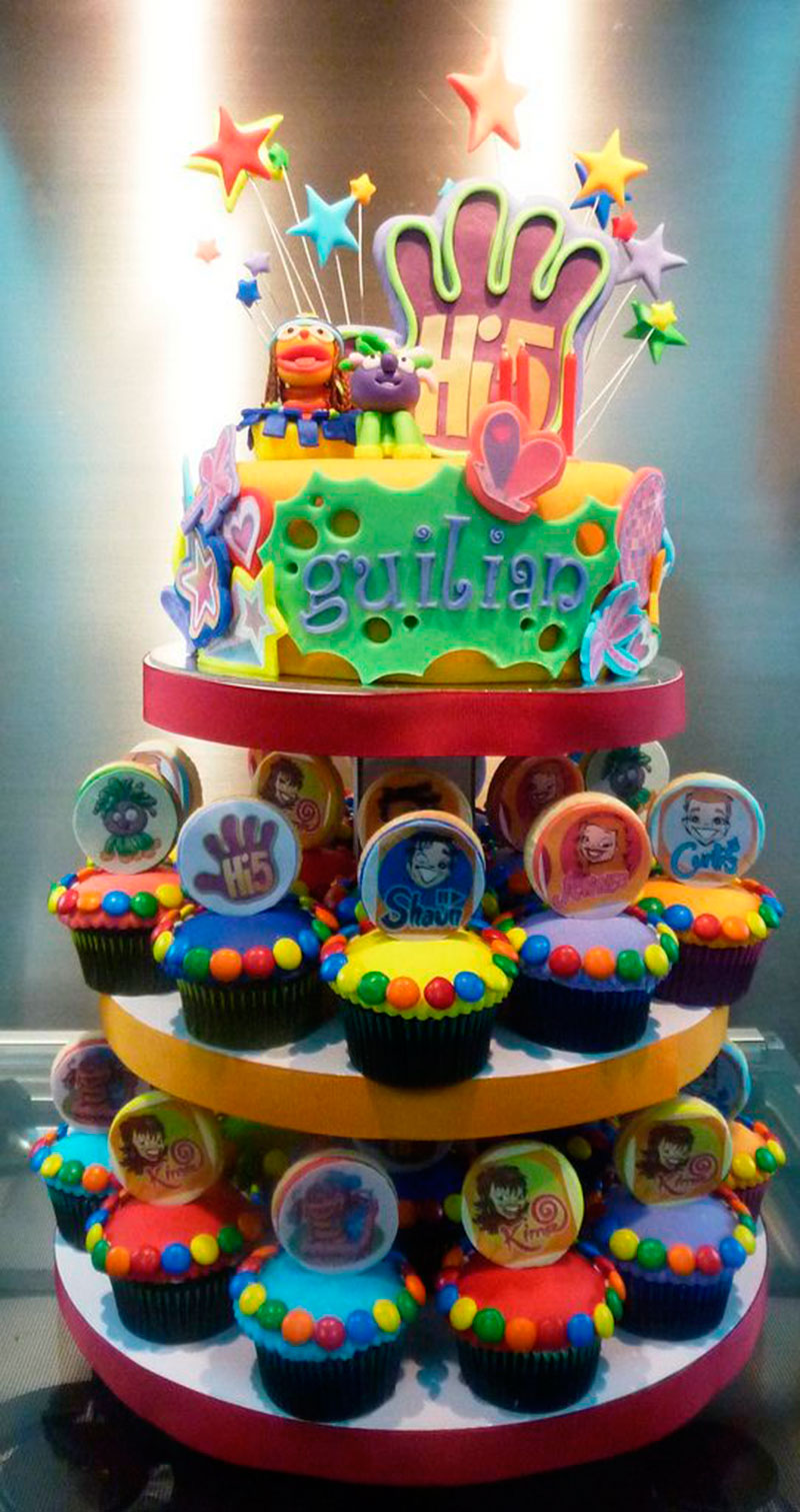 bolo e cupcake