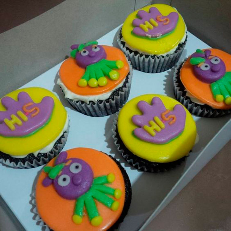 cupcake divertido