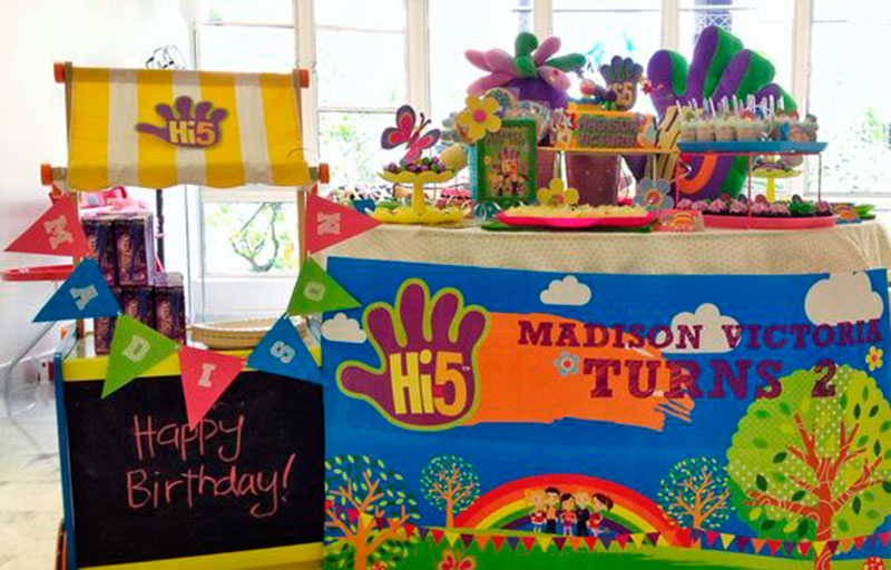 mesa decorada