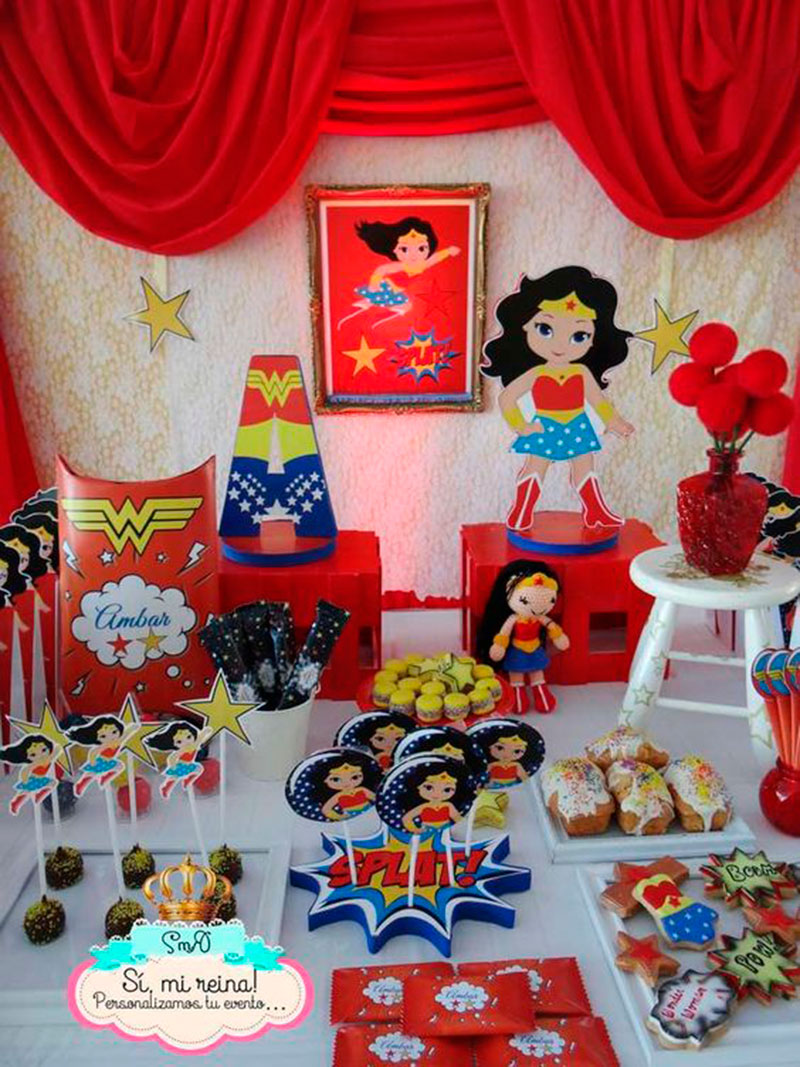 aniversario mulher maravilha