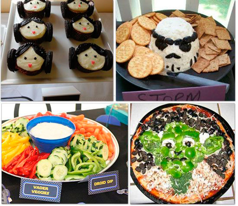 aperitivos star wars