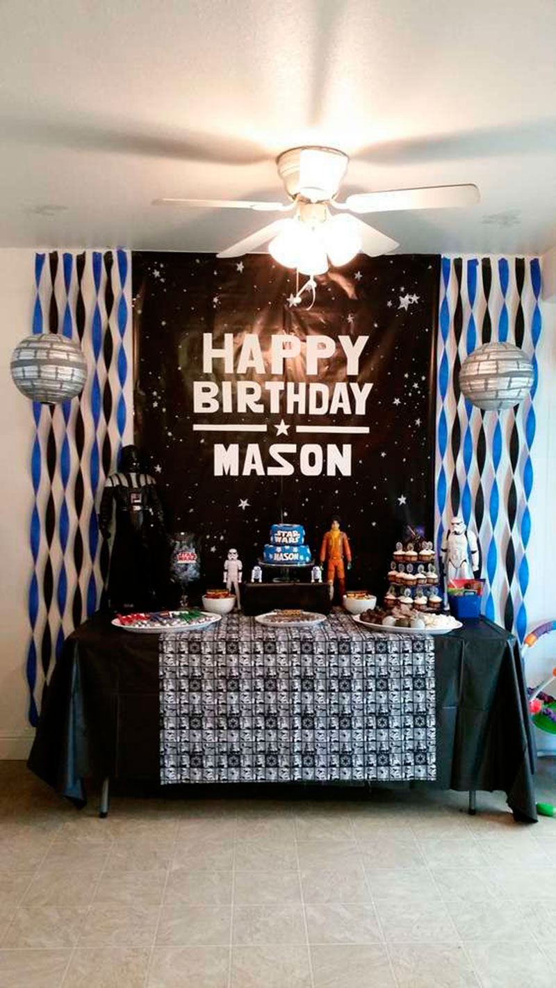 festa simples star wars