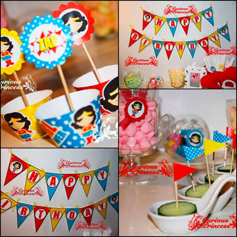 mulher maravilha decor