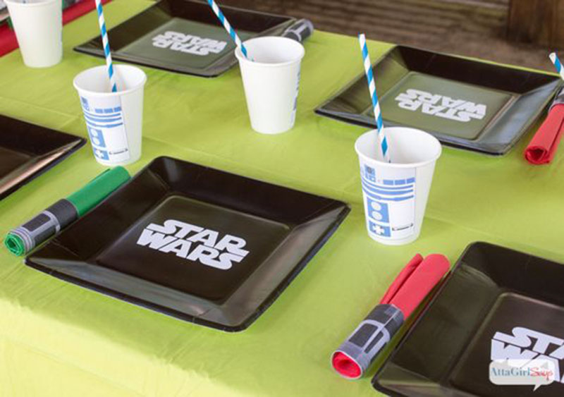 pratinhos festa star wars