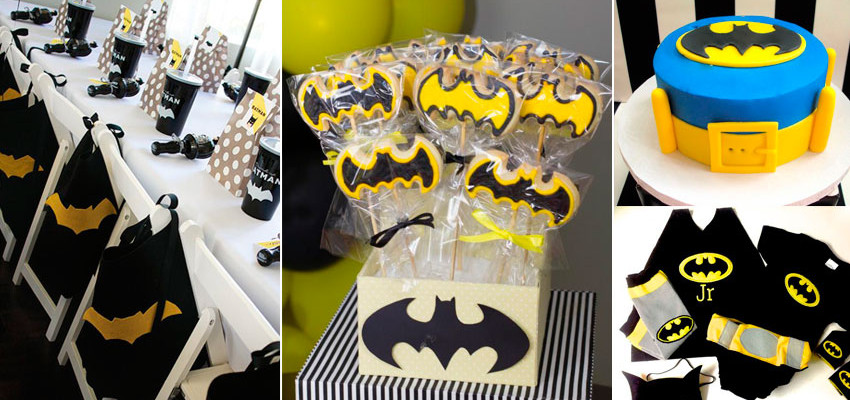 Festa do Batman- 50 inspirações para festa infantil