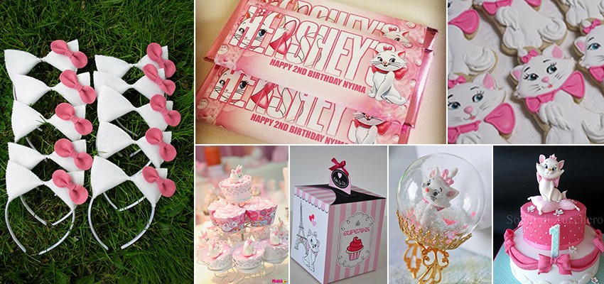 Festa infantil: 34 inspirações do tema gata Marie