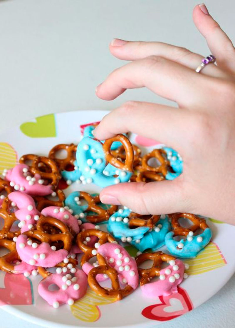 biscoitos chá de revelação