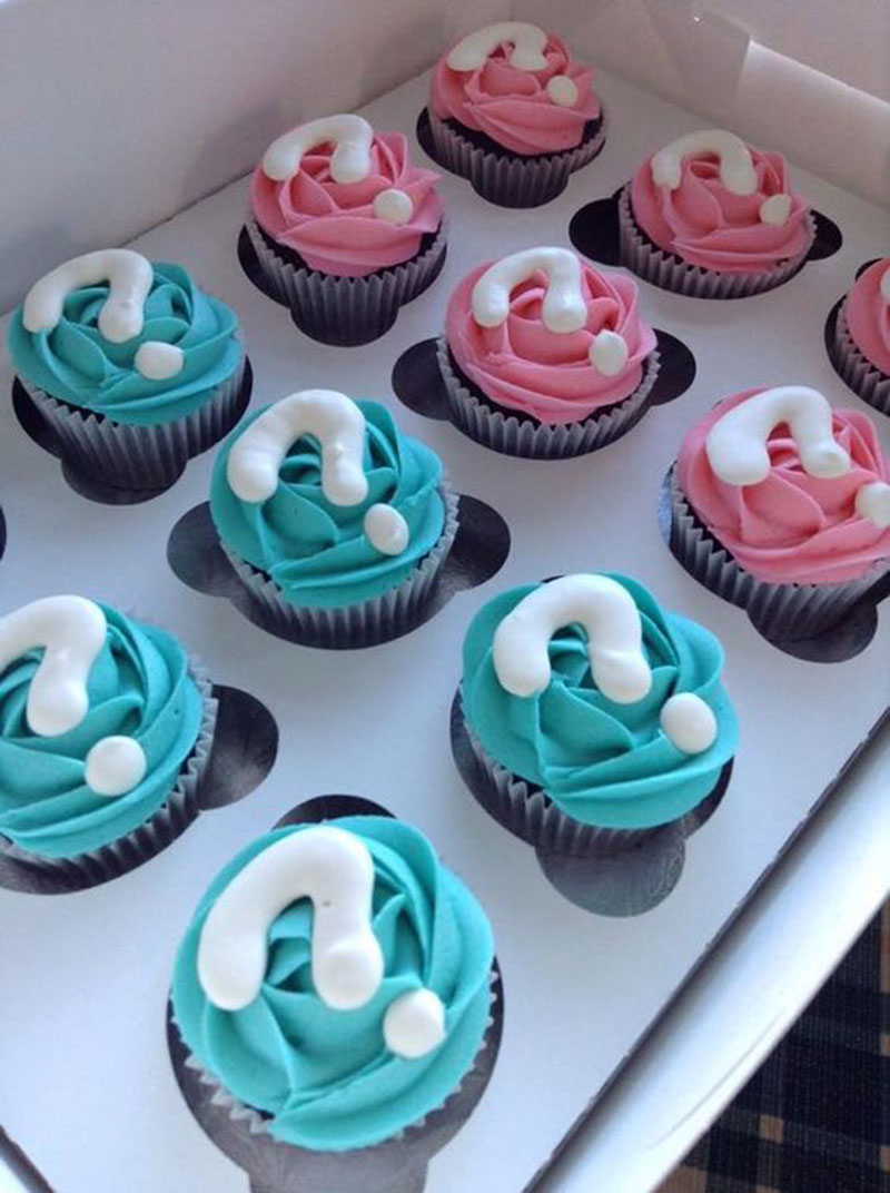 cupcake chá de bebê