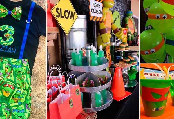 Festa Tartaruga Ninja: 33 melhores ideias para festa infantil