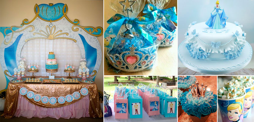 Festa Cinderela – 40 ideias para encantar a sua filha