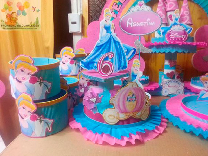 artigos de festa infantil Cinderela
