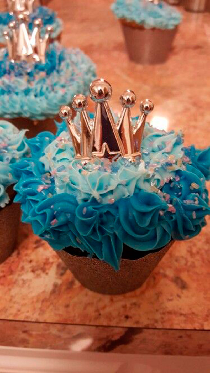 cupcake especial festa cinderela
