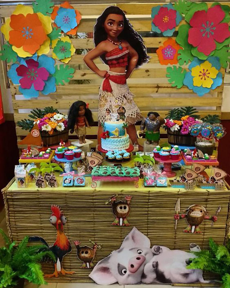 mesa arrumada moana