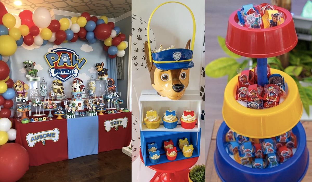 decoração Patrulha Canina